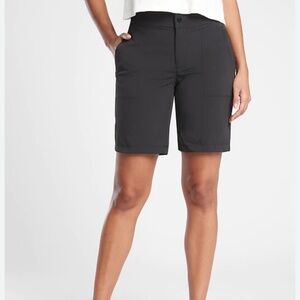 Athleta Trekkie Bermuda 2.0 Shorts - Black - NWT - Size 14